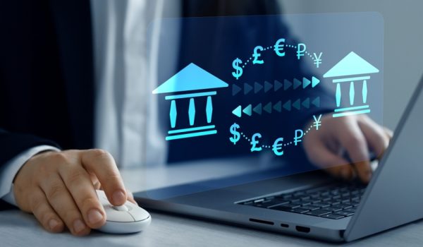 Online,Banking,Operations,And,Interbank,Digital,Payment.money,Transfers,From,Different